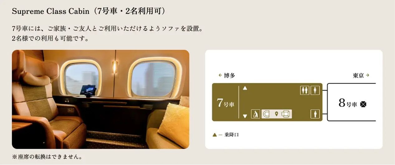 Supreme Class Cabinシート1